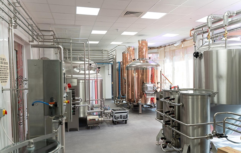 brewery floor