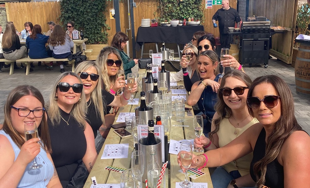 group bookings at sullivans tap room mobile